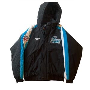 Reebok NFL Carolina Panthers Black Jacket